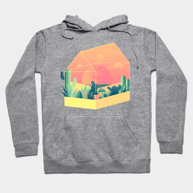 Terrarium Hoodie by BadOdds